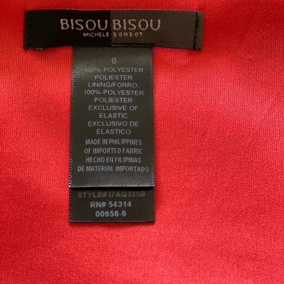 A- Outback Red by The Limited - Navy Blue ALine Dress - Picture 6 of 6